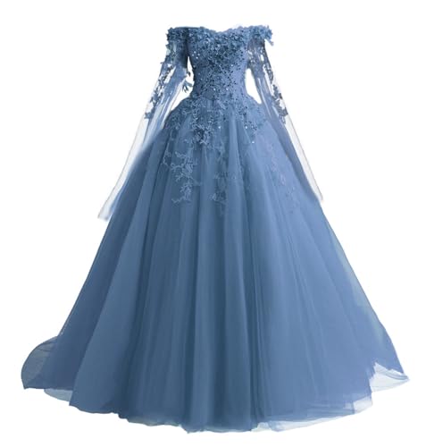 3D Floral Quinceanera Dresses Lace Beaded Party Prom Gowns Formal Tulle Ball Gown for Sweet 15 16 Dresses3