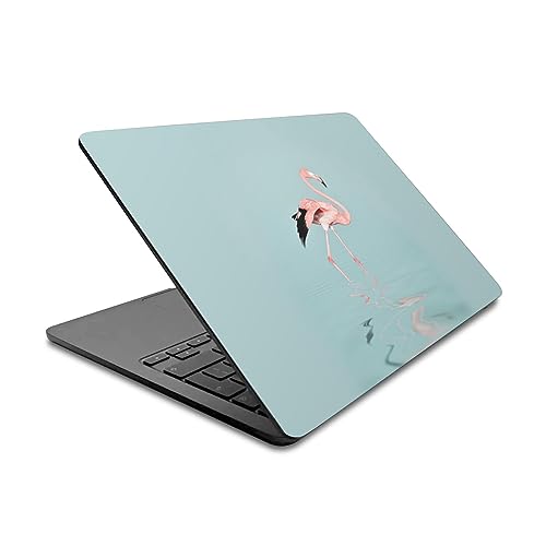 Autocollant LebensArt Flamant pour MacBook Air 13.6 A2681, le style tropical au bureau ou café