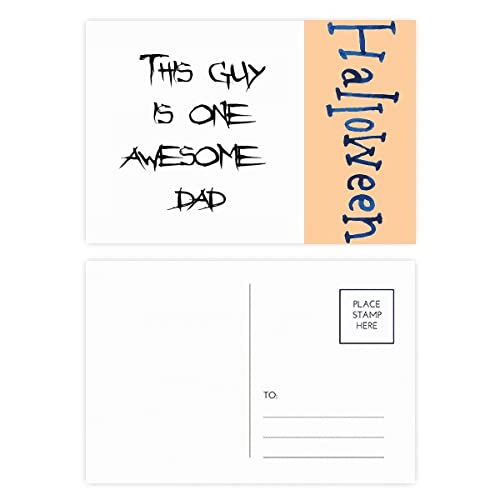 Cartes postales Awesome Dad lot de 20 pour accompagner tous vos cadeaux