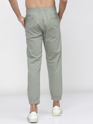 Image of Highlander Men's Cargo Jogger Trousers | Perfect for Casual Outings,Travel & Work Wear with Utility Pockets