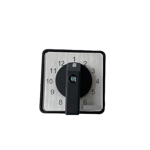Interruptor de leva YMW26-20/6 de 12 posiciones y selector de conmutación de 6 polos 4