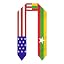 Myanmar Myanmarese America Flag 0