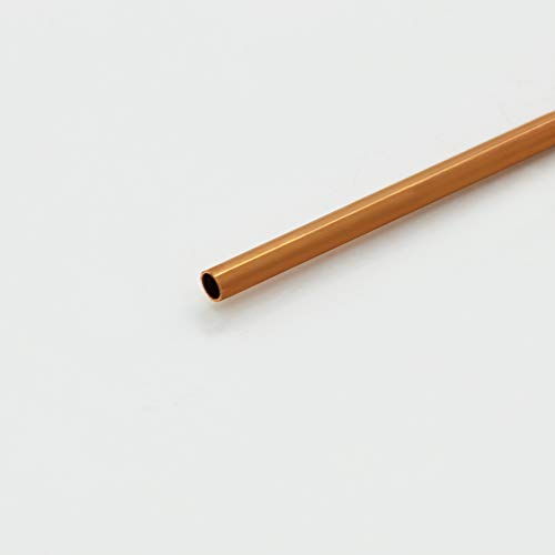 MroMax - Asta tonda per tubi in rame, 5 mm x 6 mm