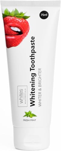 Whites Beaconsfield Whitening Toothpaste Advanced Stain Removal & Enamel Protection Restores Shine & Improves Colour Remineralises Sensitive Teeth DentistDeveloped Vegan Fresh Mint