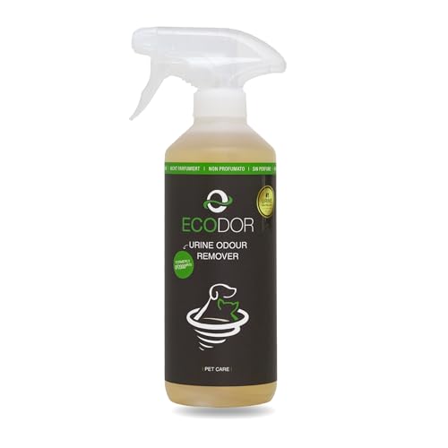 Ecodor UF2000 4Pets Uringeruch Entferner 500ml | 100% Biologischer Urin-Geruchsentferner für Katzen und Hunde Uringeruch | Parfümfrei, Effektiv für Haustiere | Anwendbar auf Holz, Beton, Textilien