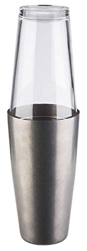 Boston Shaker Buddy's Bar - Bicchiere Metallo E Vetro Da 700ml | Per Cocktail Professionali - Foto 9