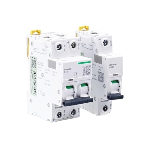 Disjoncteur CC IC65N-DC interrupteur pneumatique 2P 63A pour éviter la surchauffe solaire