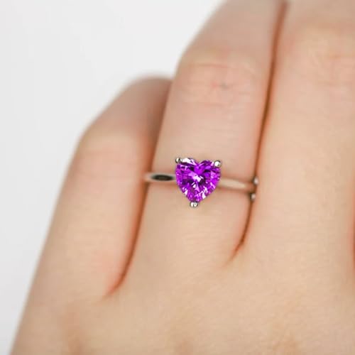 Image of Zarkan 925 Hallmark sterling silver Heart Ring