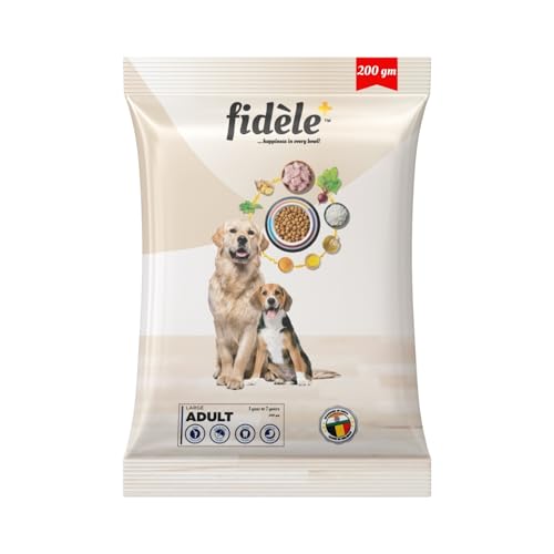 Image of Fidele+ Adult Large Breed Dog Food | 200g | Glucosamine for Joint Support | Omega 3 & 6 | High Protein | Muscle Strength & Coat Health
