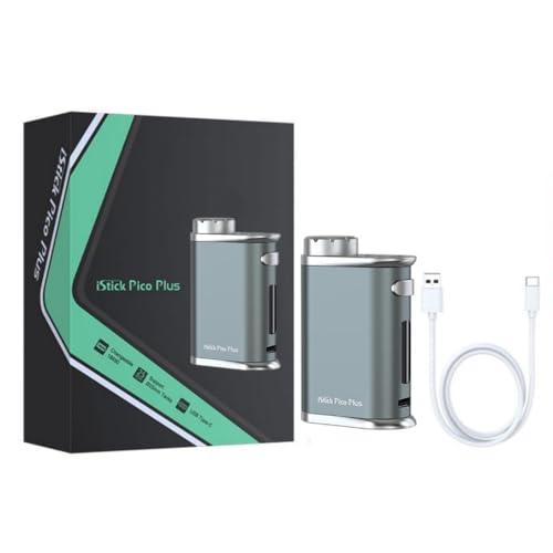 For Eleaf iStick Pico Plus Mod 75 W Box Vape | Mode VW/TC | USB-C 5 V/2 A Charge rapide Batterie 18650 [Batterie exclue] Compatible avec le Atomiseur Melo 4S...