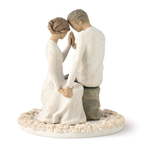 Willow Tree Around You Sculpted Hand-Painted Cake Topper