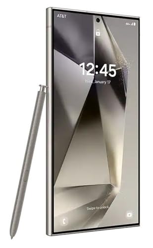 Image of Samsung Galaxy S24 Ultra 5G, US Version, 1TB, Titanium Gray - Unlocked (Renewed)