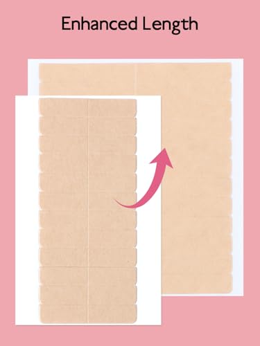 Image of WENNALIFE 8 cm Hair Extension Tape Tabs Double-Sided, 72 Pcs
