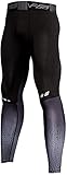 Men's Compression Pants, Athletic Sports Yoga Leggings & Workout Running Tights, Cool Dry Base Layer...