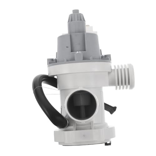 Operitacx Motore Pompa di Scarico Lavatrice per Carica Frontale, Kit di Sostituzione Pompa Acqua Filtro Integrato, Compatibile e Durevole per Manutenzione Facile e Scarico Efficiente