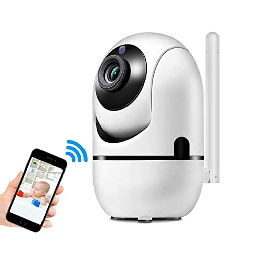 Image of DEATTI WiFi CCTV Security Camera from | Mobile App | Two Way Talk | Night Vision | Cloud & SD Card Recording (DECM6)