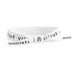 Rastaclat Positive Vibes Shoelace Bracelet White Black