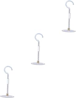 Cabilock 12 pcs Upside Down Hook Ceiling Hook Hangers Heavy Duty Lantern Hooks Plant Ceiling Hooks Swing Chair Hook Ceiling Hanging Hook Heavy Duty s Hooks No Punching Ceiling Hooks 7c Wall