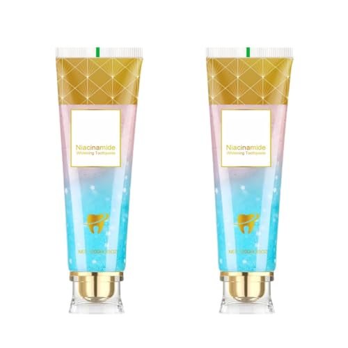 iCAVA~h zCgjO , Niacinamide Whitening Toothpaste,gvzCgjO,uCgzCg,ꗎ (2pcs) [sAi]