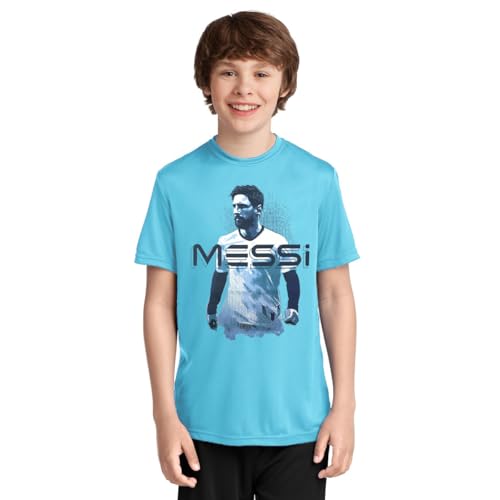 Lifestyle Collection Boys Size 4-18 Digital Portrait Performance Graphic T-Shirt