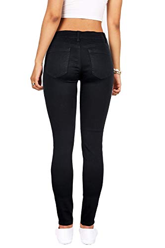 Image of Women's High Waisted Jeans for Women Ripped Skinny Stretch Jeans Distressed Butt Lifting Denim Pants
