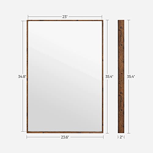 Rustic Vanity Mirror SONGMICS