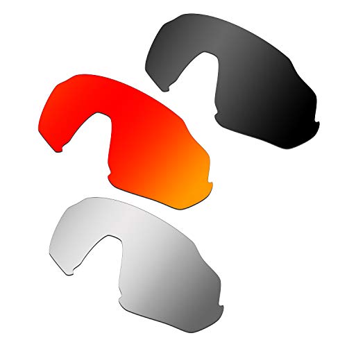 Lentille de rechange Oakley Flight Jacket rouge pour renouveler vos lunettes