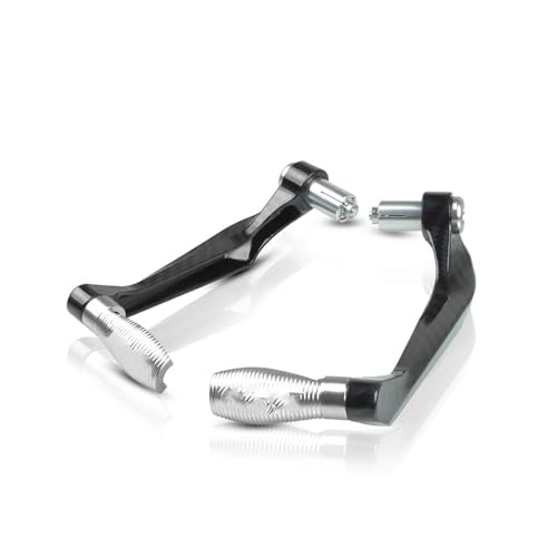 Garde poignée argent R1300GS pour éviter la casse de levier