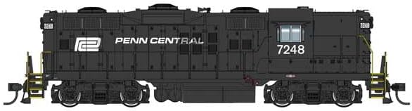 Walthers Proto 920-42731 HO Scale EMD GP9 Phase II High Nose - LokSound 5 Sound and DCC - Penn Central #7253