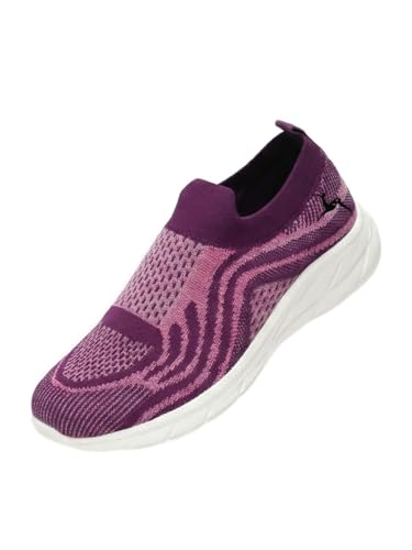 Image of Marc Loire Women's Athleisure Knitted Active Wear Slip-On Sneaker Shoes