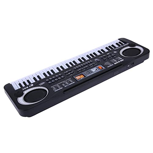 Clavier Piano 61 Touches Clavier De Piano Numérique D’orgue Électronique avec Piano Électrique Microphone - Les Beatles, Paul McCartney, John Lennon, RIngo Starr, George Harrison Clavier Piano 61 Touches Clavier De Piano Numérique D'orgue Électronique avec Piano Électrique Microphone – Image 4