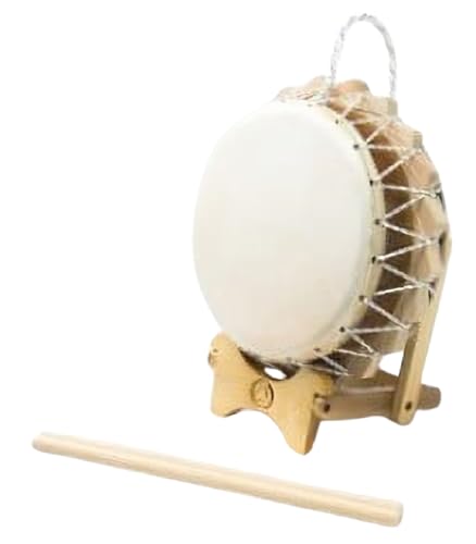 [福盛堂][専門職人が魂を込めた逸品]牛革 7寸 くさび太鼓