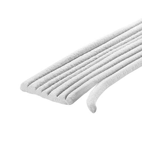 Image of M-D Building Products Replaceable Caulk Cord Weatherseal: Quick and Effective Solution for Sealing Small Gaps, Cracks, and Protecting Against Drafts and Moisture (71505) (White) (30 ft)
