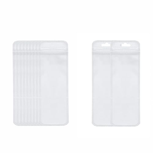 Image of 100 Count Lipgloss Packaging Bags for Small Business,Crystal Clear Resealable Bags Zipper Pouch Bag for Jewelry(2.16x5.9inch)