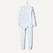 Amazon Essentials x Sofia Grainge Unisex Toddlers' Snug-Fit Cotton Pajamas, Pack of 2, Light Blue/Polar Bear, 3T