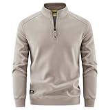 Haut à manches longues avec col du cou confortable conception en polaire douce pour un entraînement ou un style streetwear