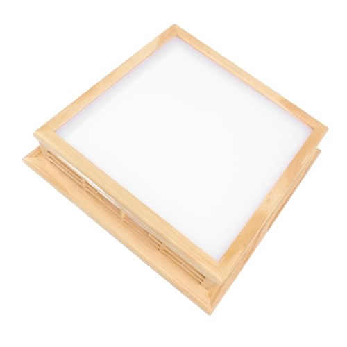 Plafonnier moderne en bois 3 températures de couleur et intensité variable - 3
