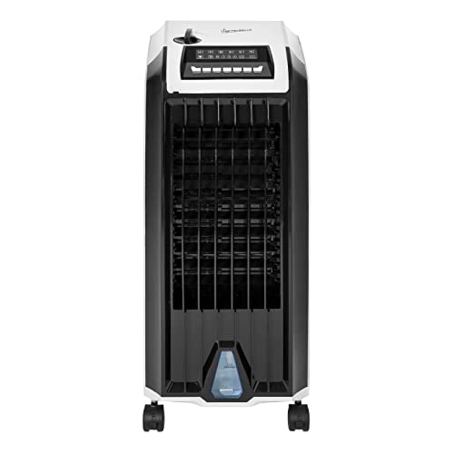 Signature S40004N 4-in-1 Air Purifier & Humidifier with Cooling and Heating, Remote Control, 8-Hour Timer, White and Black