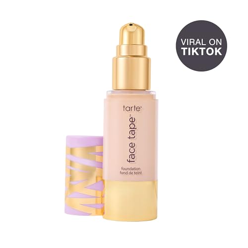 Image of tarte face tape foundation - Full-Coverage 12hr Waterproof Makeup, Hydrating & Smoothing with a Natural Matte Finish for Transfer-Proof Comfortable Long-Wear Foundation, Vegan & Cruelty-Free