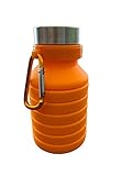 Tapa a prueba de fugas: la tapa de acero inoxidable es fácil de abrir y cerrar, y evita fugas de forma eficaz. El práctico mosquetón adjunto, te permite utilizar el BreezyBottle en movimiento, escalada, senderismo, ciclismo, etc. Mantente actualizado sin importar lo que sea.
