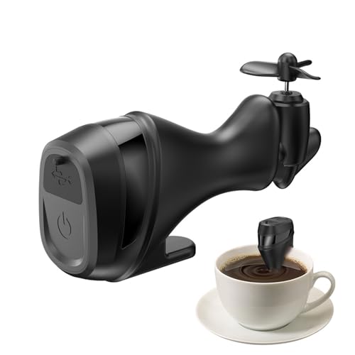 Agitador eléctrico, licuadora de cocina inalámbrica con forma de hélice – Mezclador eléctrico multifuncional | para el hogar, oficina, viajes, cocina, cafetería, bar, bebidas, cacao