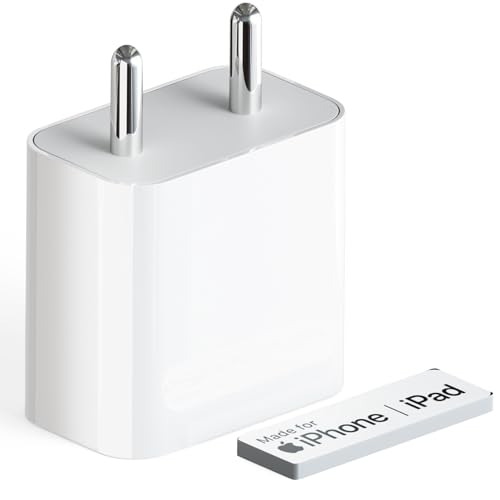 Image of AILKIN 20W Type C Adapter [MFi Certified - 6 Months Warranty] Compatible for iPhone 16 /16e /16 Plus /16 Pro & Pro Max,iPhone 15 /15Plus /15 Pro & Pro Max,14 /13 /12 /11 Series Adaptor