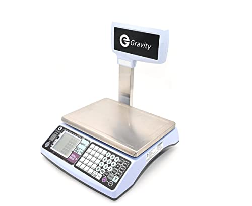 Báscula Comercial Scale-Shop CPTH-60 60 lb con Display miniatura 2