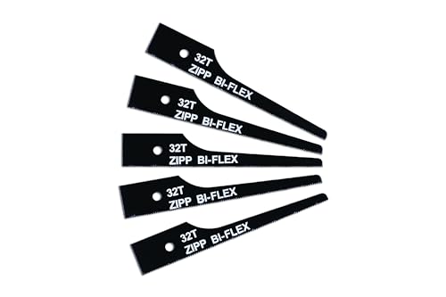 Lames de scie pneumatique PowerTec 92313 à denture fine 32TPI haute résistance