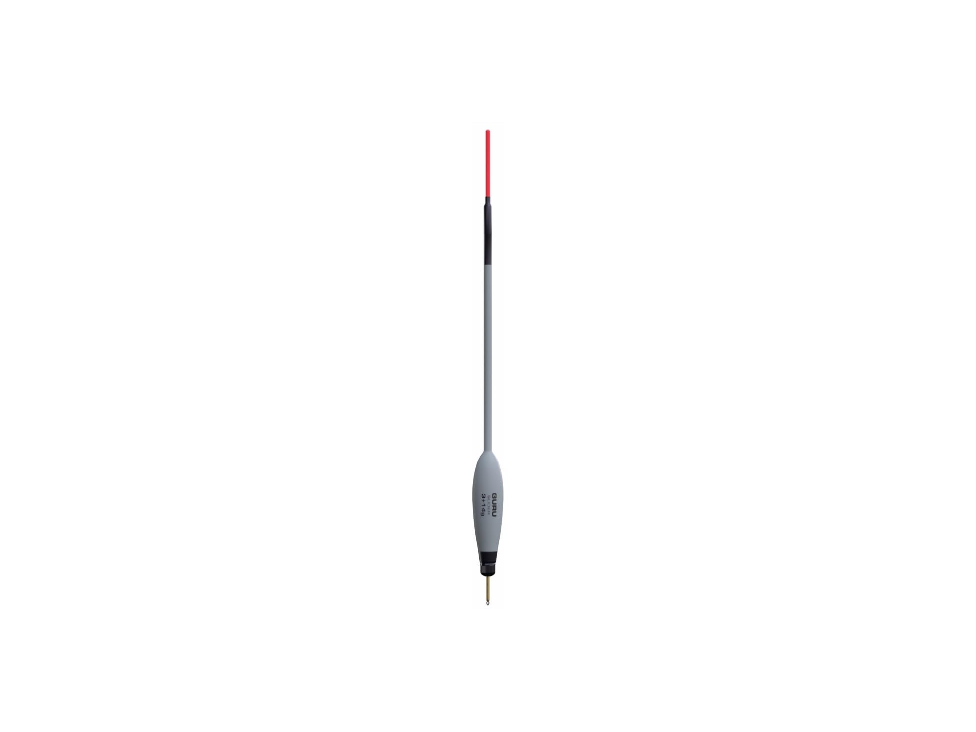 Guru - Slider 3+14g - Premium Balsa Wood Fishing Float with Sarkanda Reed Stem, 3g Base-Loaded Design, Interchangeable High-Visibility Tips, Durable Elastilex Coating, Long-Range Deep-Water Fishing