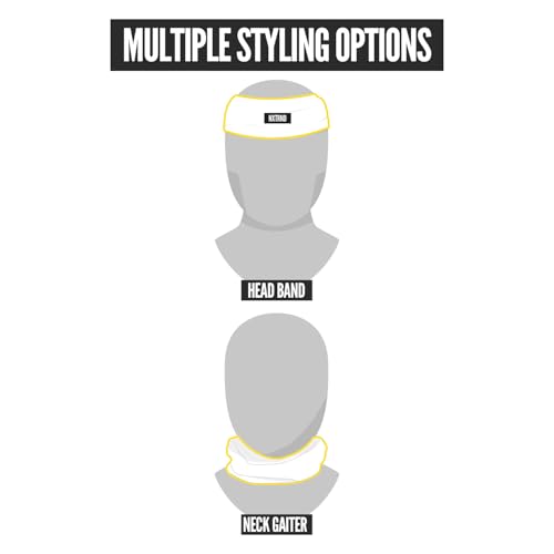 image for NXT NXTRND Nxtrnd Sports Headband, Football Skull Wrap, Fits Under Foo