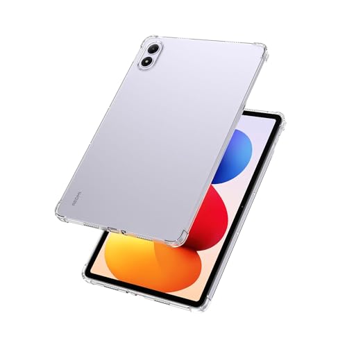 zZjoOoj Coque en silicone pour tablette Xiaomi Redmi Pad 2 Pro 12,1 pouces, coque de protection ultra fine et légère, coque de protection pour tablette antichoc souple TPU fine et résistante aux chocs