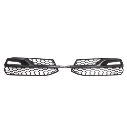 Grille de phare antibrouillard en nid d'abeille noir pour S3 2013-2017