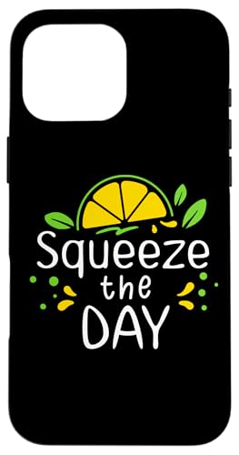 Lemon Coffee Squeeze the Day Sign,When Life Gives You Lemons �X�}�z�P�[�X iPhone 16 Pro Max �p
