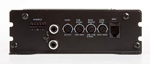 Soundstream Pn1.1000D 1000W Monoblock Picasso Nano Series Class D Amplifier,Black #TOP1